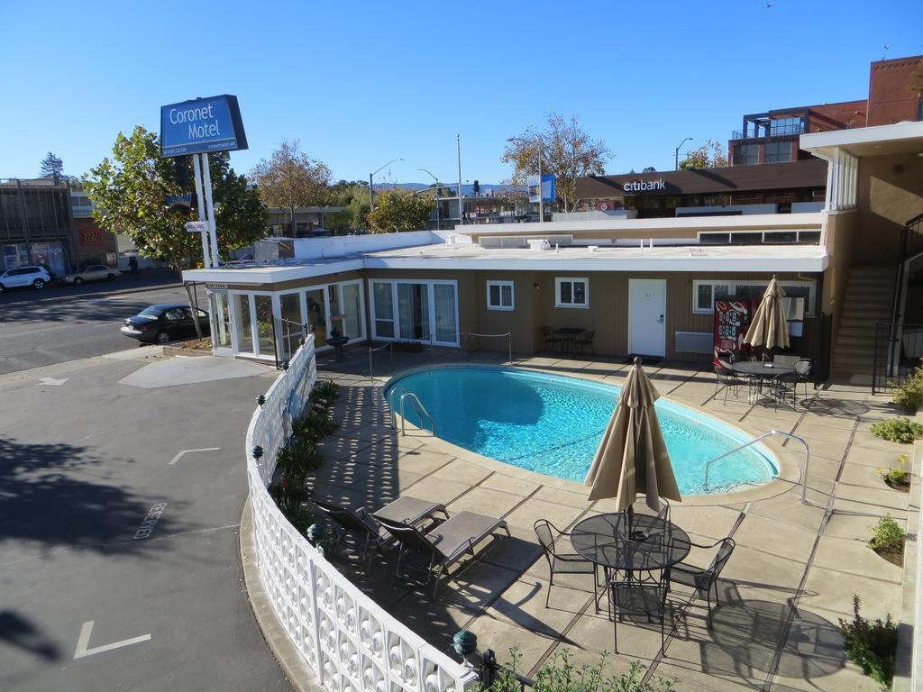 Coronet Motel Palo Alto Bagian luar foto